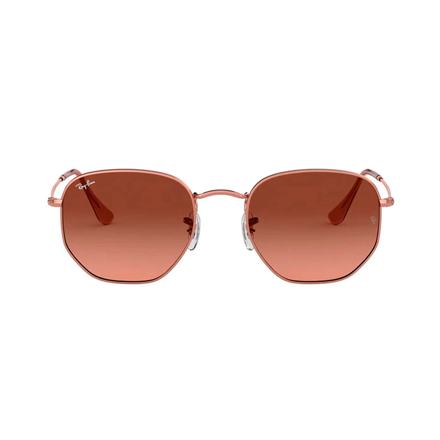 Lentes de Sol Ray Ban Hexagonal Flat RB3548N 9069/A5 Color Rosado Talla 51mm 3