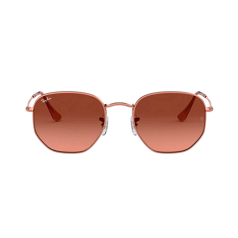 Lentes de Sol Ray Ban Hexagonal Flat RB3548N 9069/A5 Color Rosado Talla 51mm 3