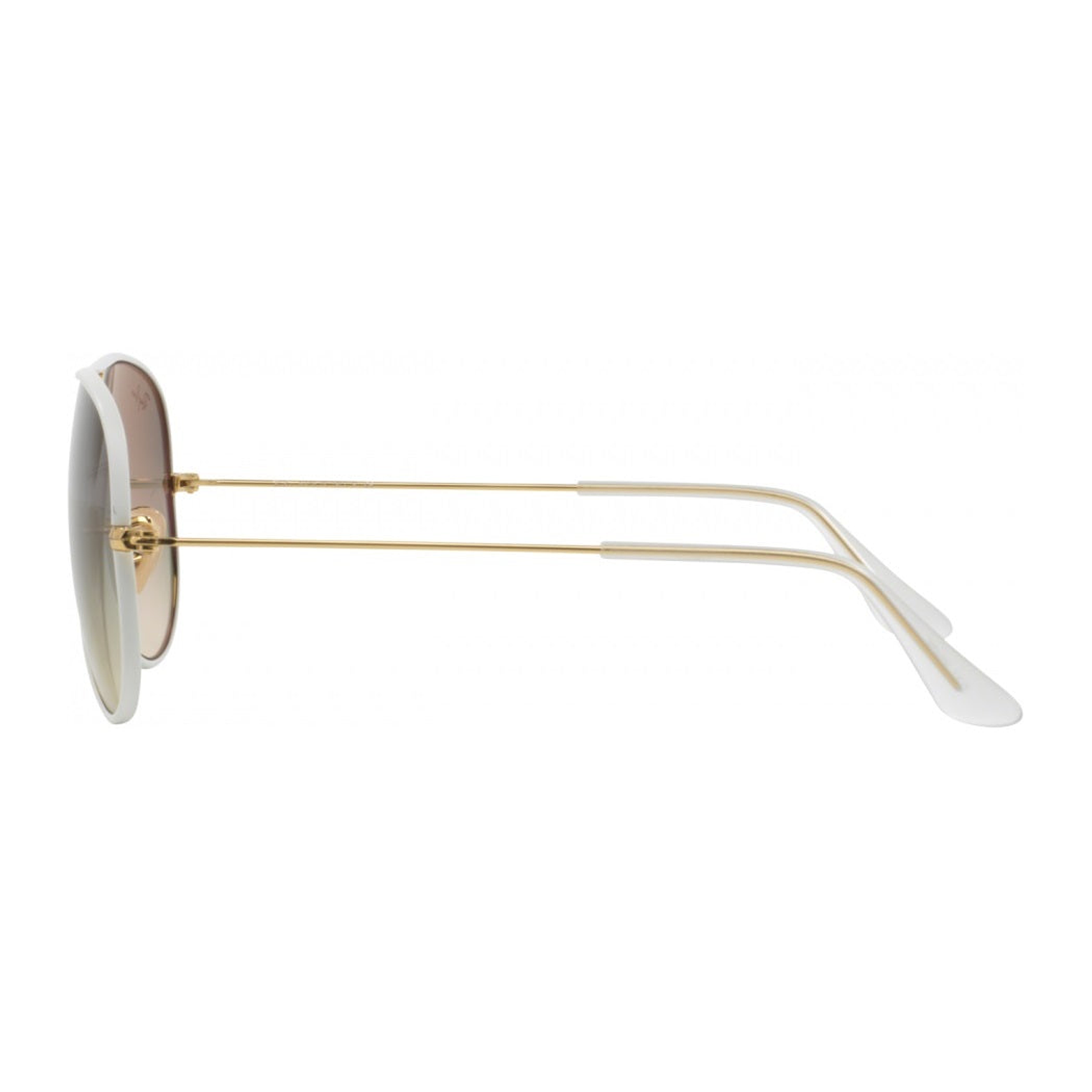 Lentes de Sol Ray Ban Aviator Full Color RB3025JM 146/32 Color Blanco Talla 58mm 2