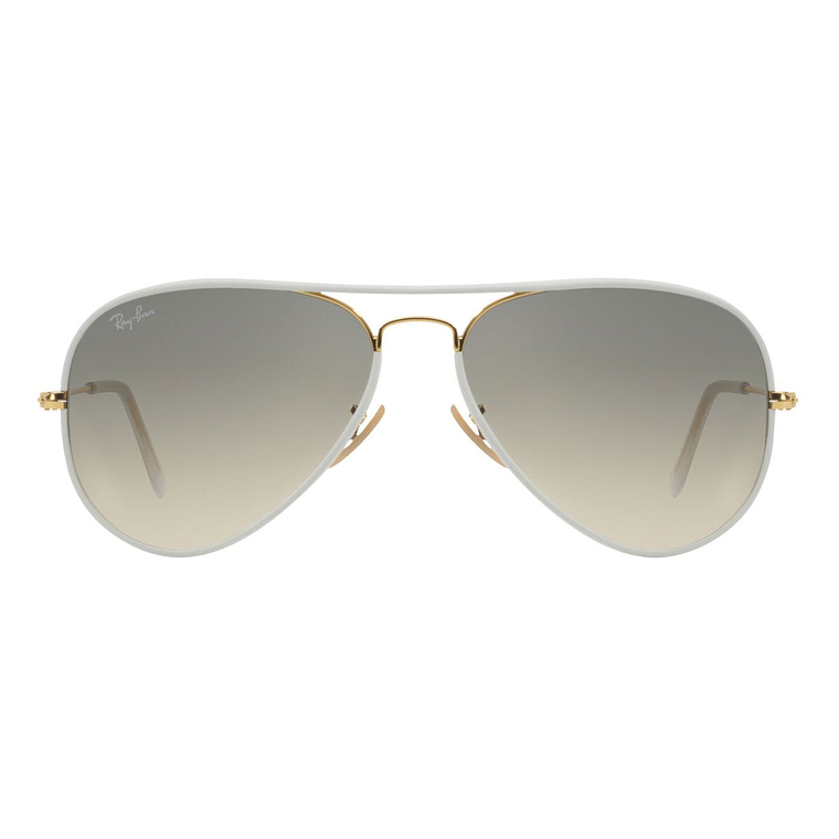Lentes de Sol Ray Ban Aviator Full Color RB3025JM 146/32 Color Blanco Talla 58mm 3