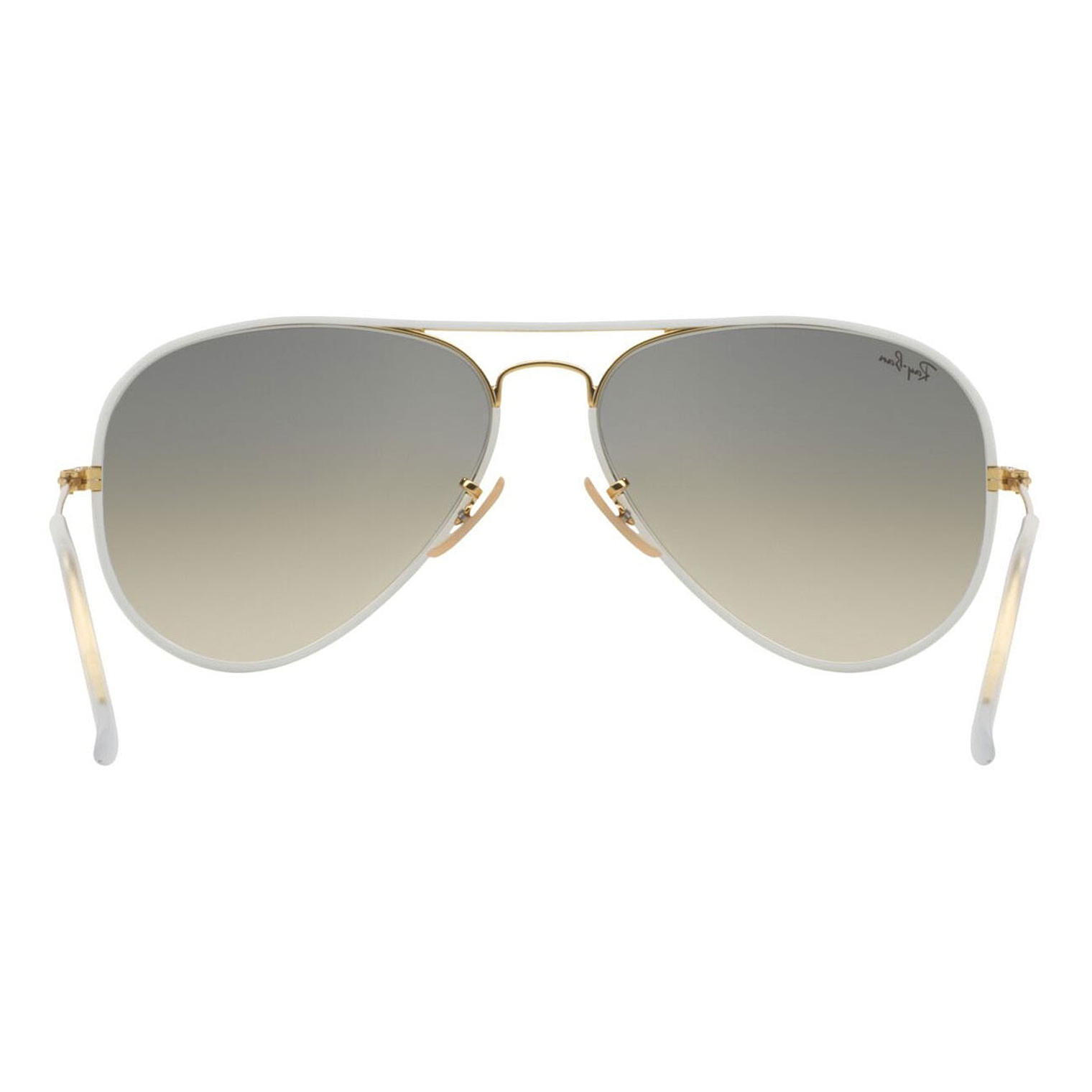 Lentes de Sol Ray Ban Aviator Full Color RB3025JM 146/32 Color Blanco Talla 58mm 4