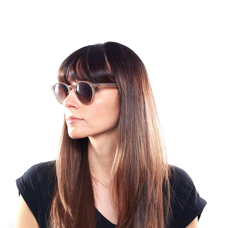 Lentes de Sol Ray Ban Highstreet Round RB2180 6166/13 Color Marrón Talla 49mm 5