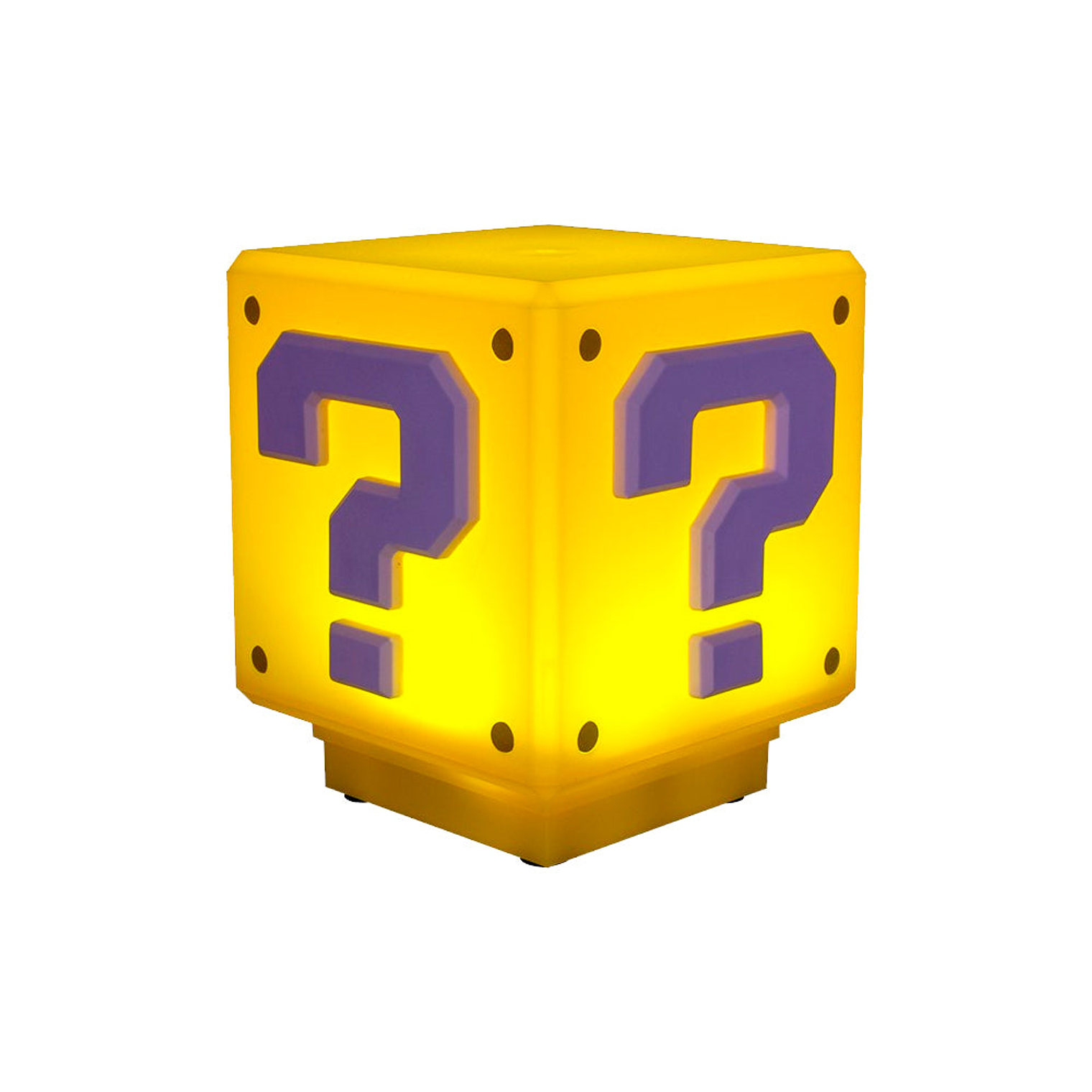 Lampara Super Mario Bros - Colección Mini Question Block Amarillo 3