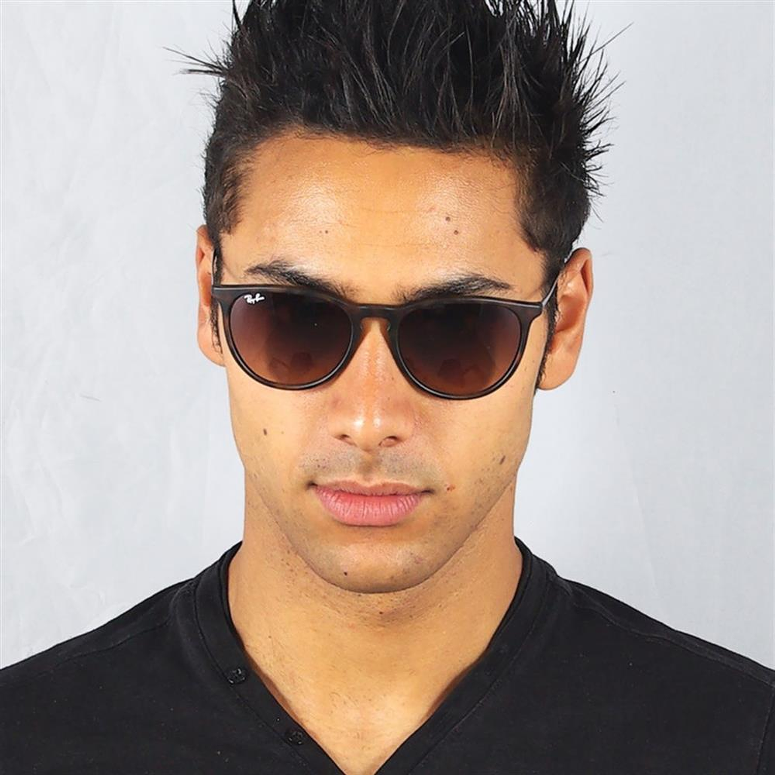  Lentes De Sol Ray Ban Erika RB4171 865/13 Brown Tortoise 54mm 5