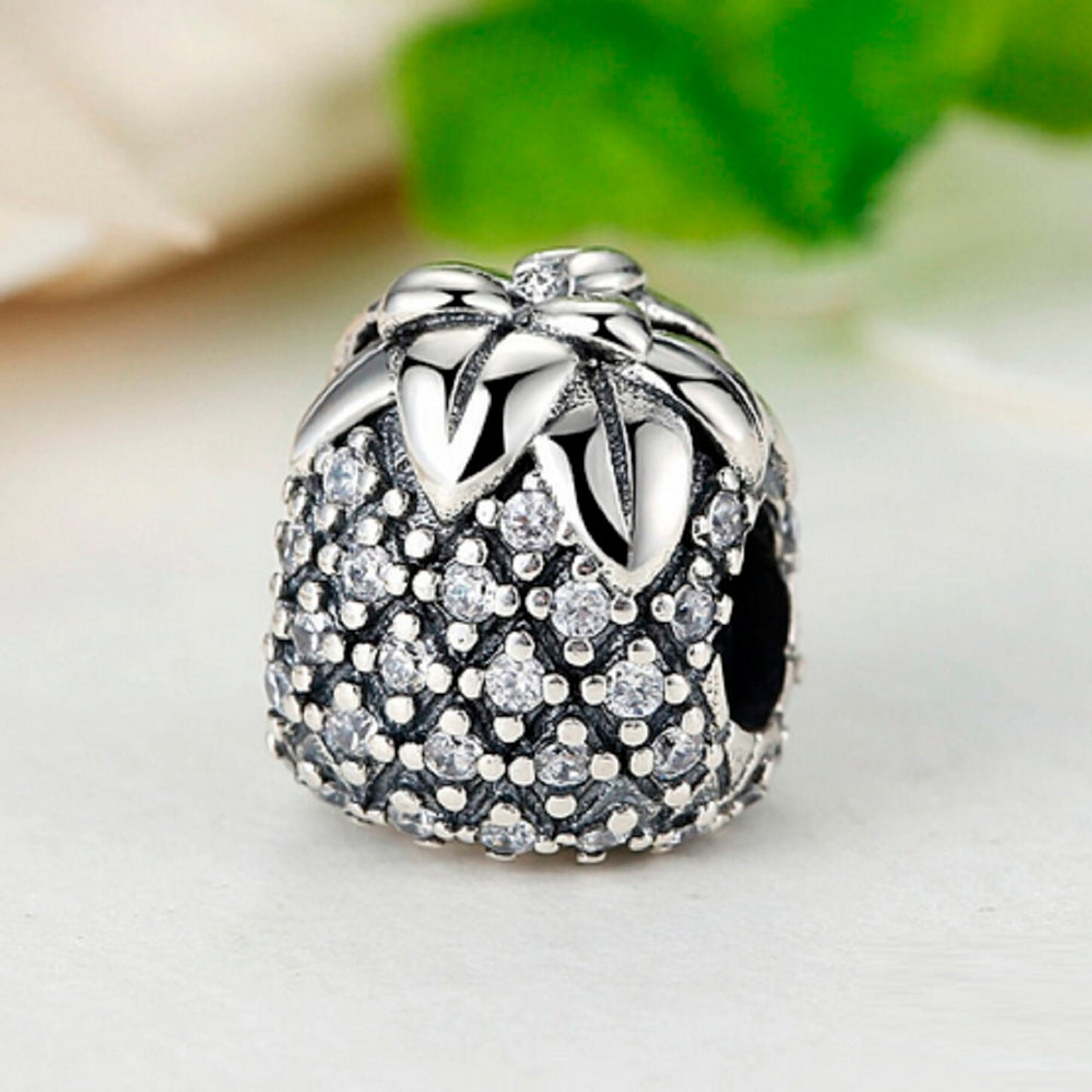 Charm Dije Pandora 791293CZ Piña Espumosa Plata s925 4