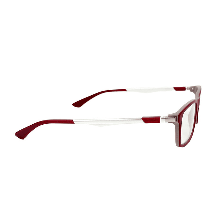 Montura de Lentes de Medida Oftalmica Ray Ban RX7017 5198 Color Rojo Talla 54mm 2