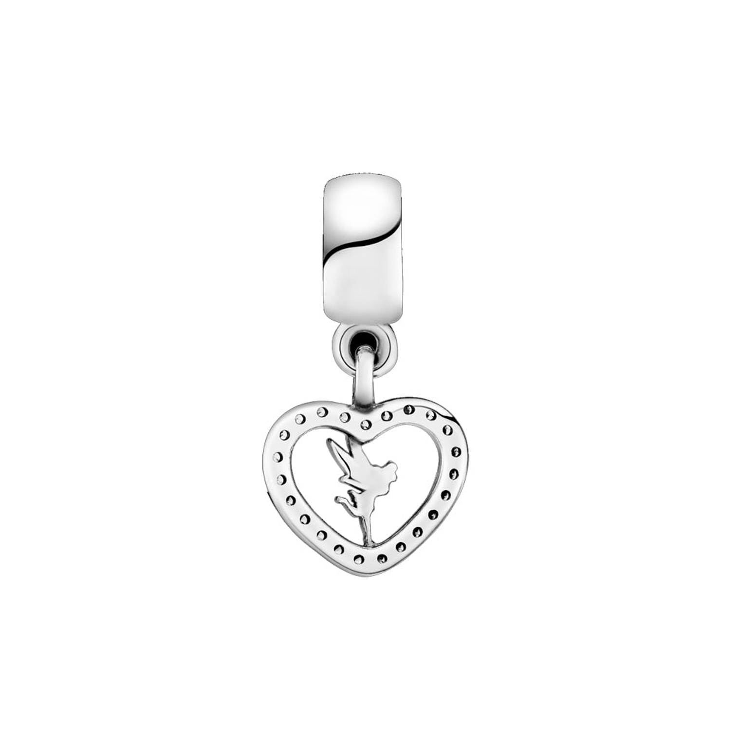 Charm Colgante Pandora Original para Mujer 791565CZ Disney Love Tinkerbell Plata s925 2