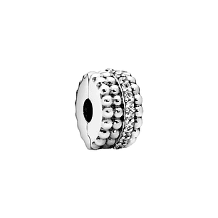 Clip Pandora Original para Mujer 797520CZ Beaded Brilliance Plata s925