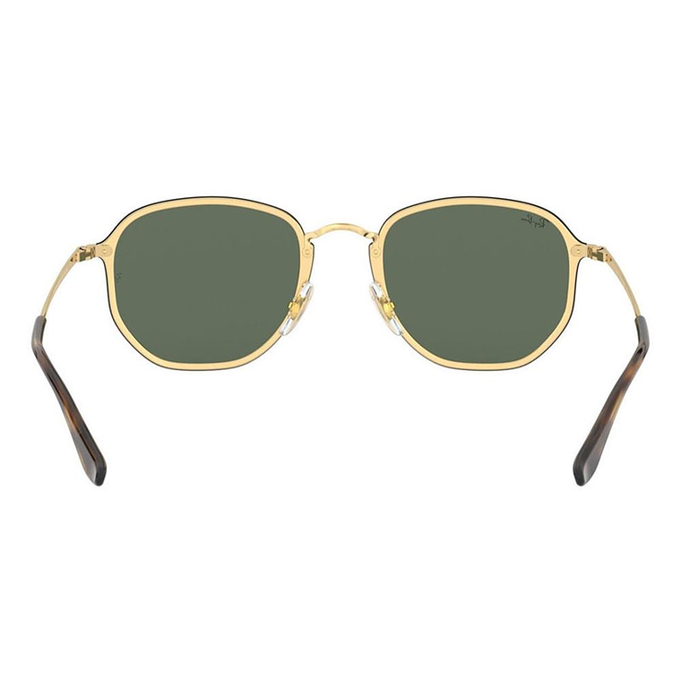 Lentes de Sol Ray Ban Blaze Hexagonal RB3579N 001/71 Color Verde Talla 58mm 4
