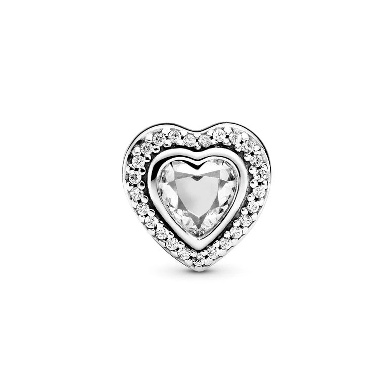 Charm Pandora Original para Mujer 797608CZ Sparkling Clear Heart s925 2