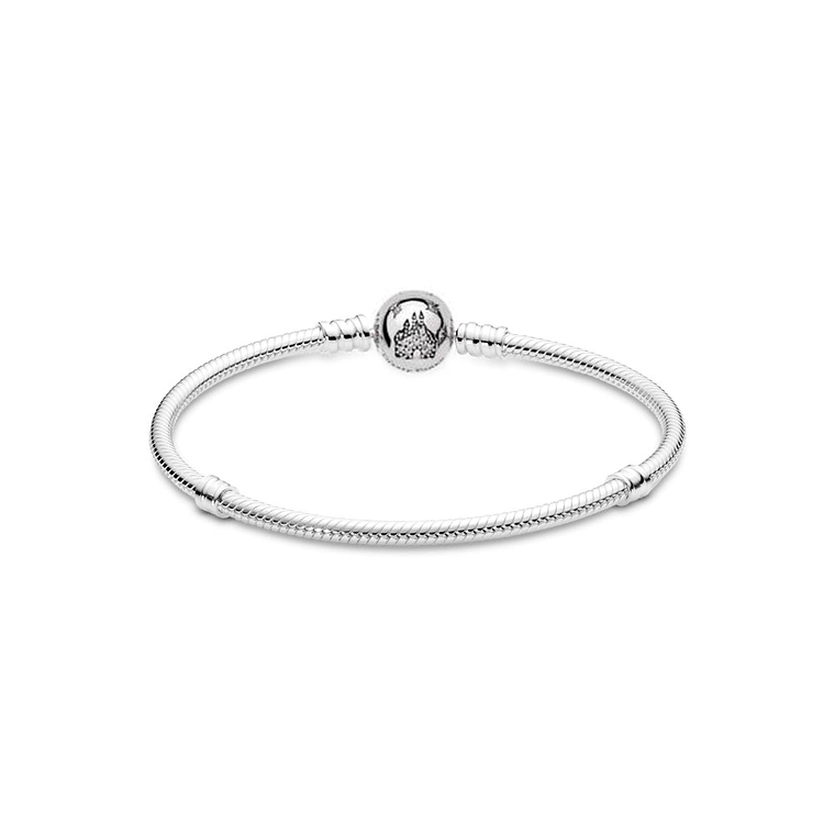 Pulsera Brazalete Pandora Cierre Circular Castillo Magico Disney 597145CZ Plata 925 Talla 18cm 3