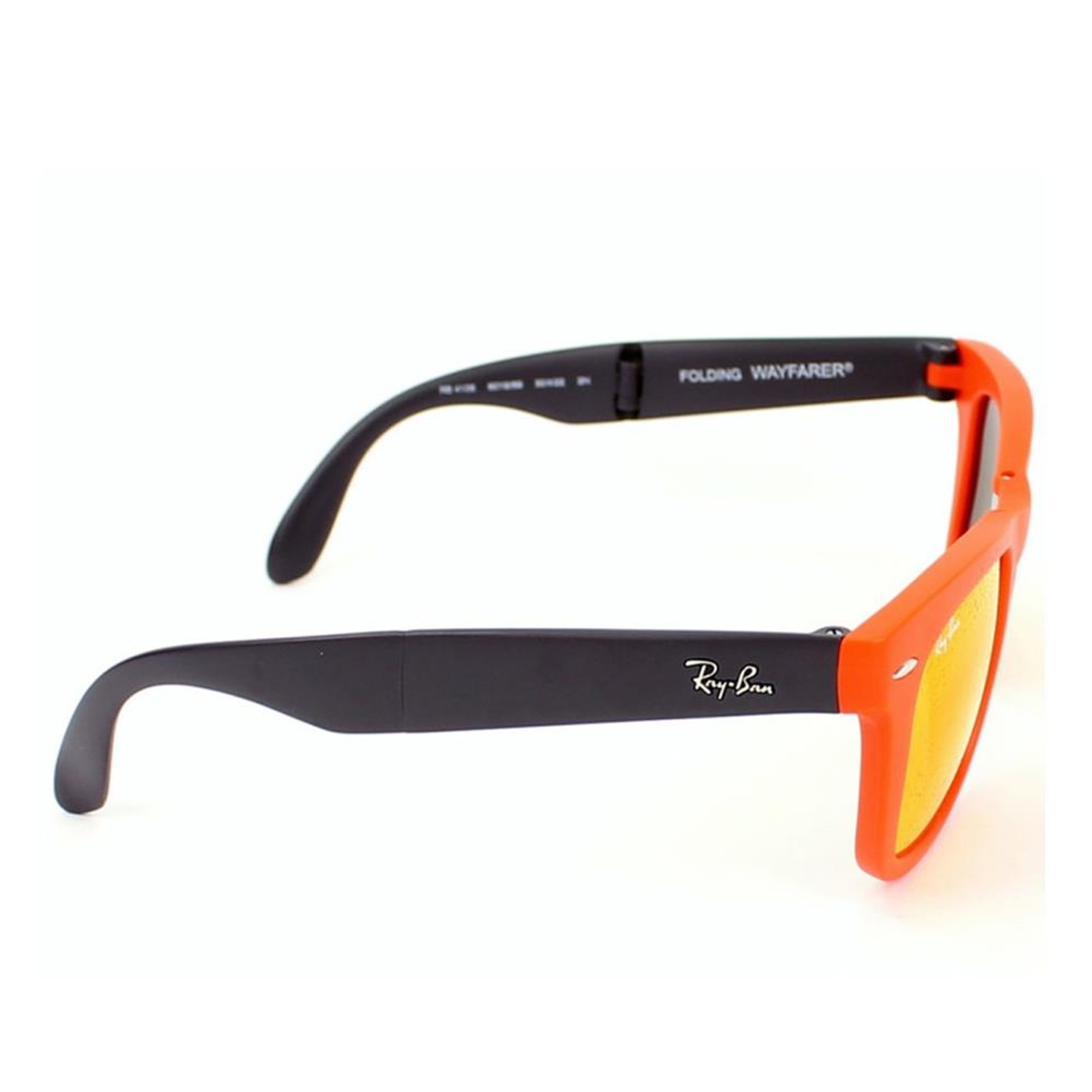 Lentes de Sol Ray Ban Wayfarer Fold RB4105 6019/69 Color Naranja Talla 50mm 2