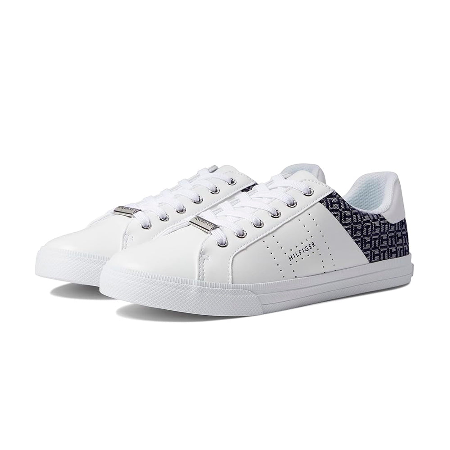 Zapatillas Tommy Hilfiger Lorio Original Color Blanco Y Azul Unisex 6