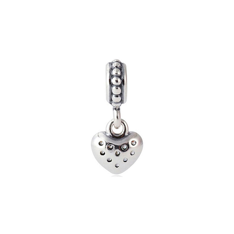 Charm Colgante Pandora Original para Mujer 791023CZ Pave Heart Sterling Plata s925 2