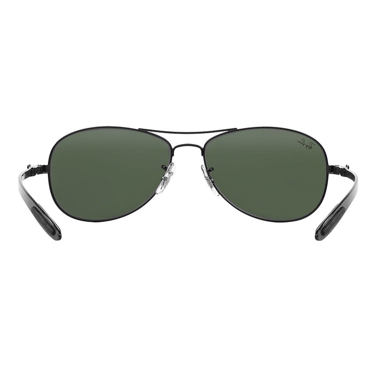 Lentes de Sol Ray Ban Cockpit Tech Carbon RB8301 002 Color Negro Talla 59mm 4