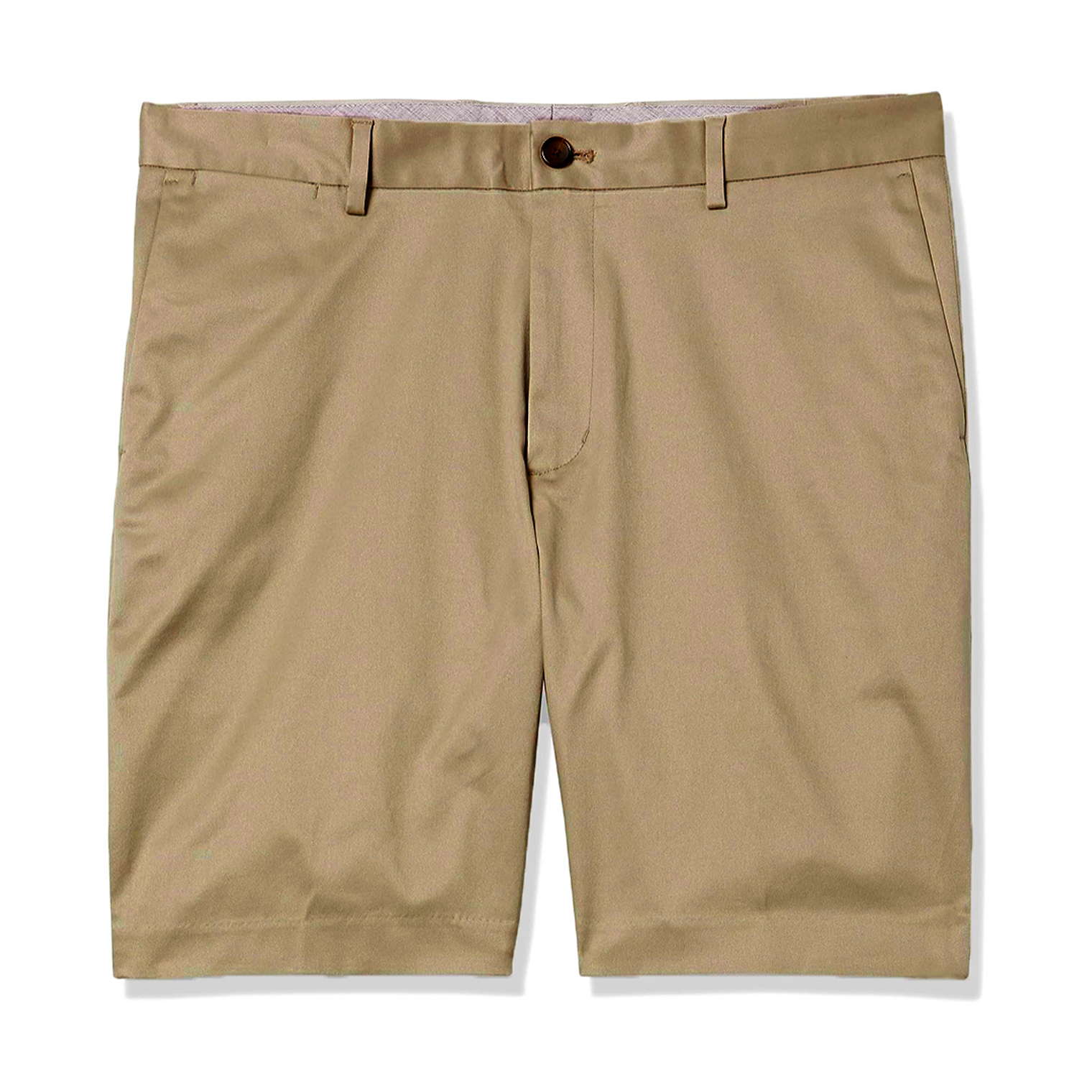 Short Buttoned Down Color Beige Oscuro Talla S 4