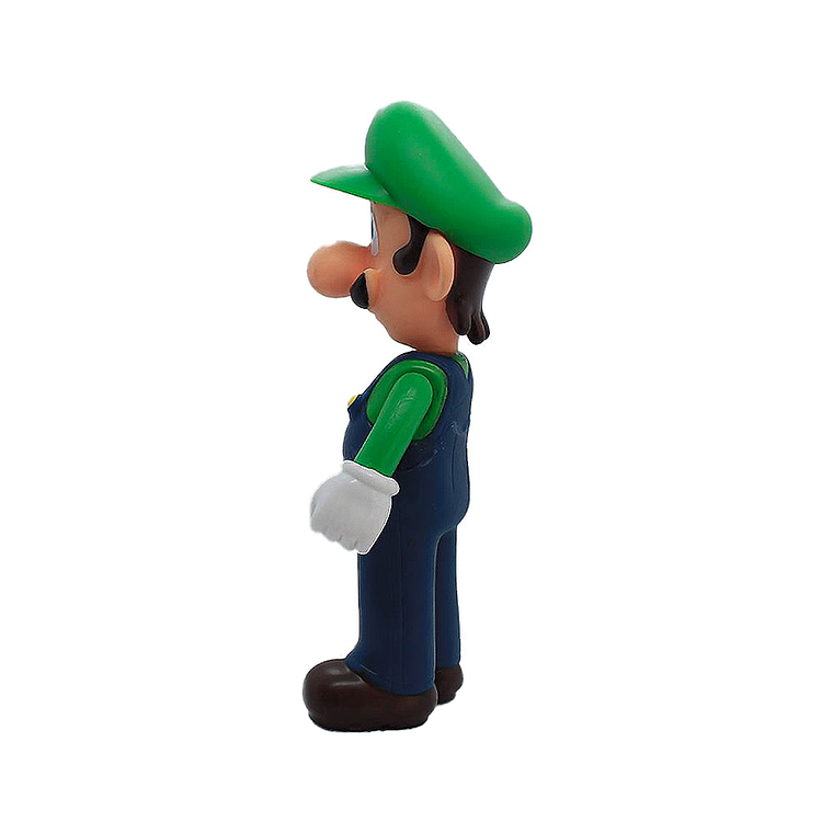 Muñeco Juguete Super Mario Bros - Luigi Clasico Verde 12cm 3