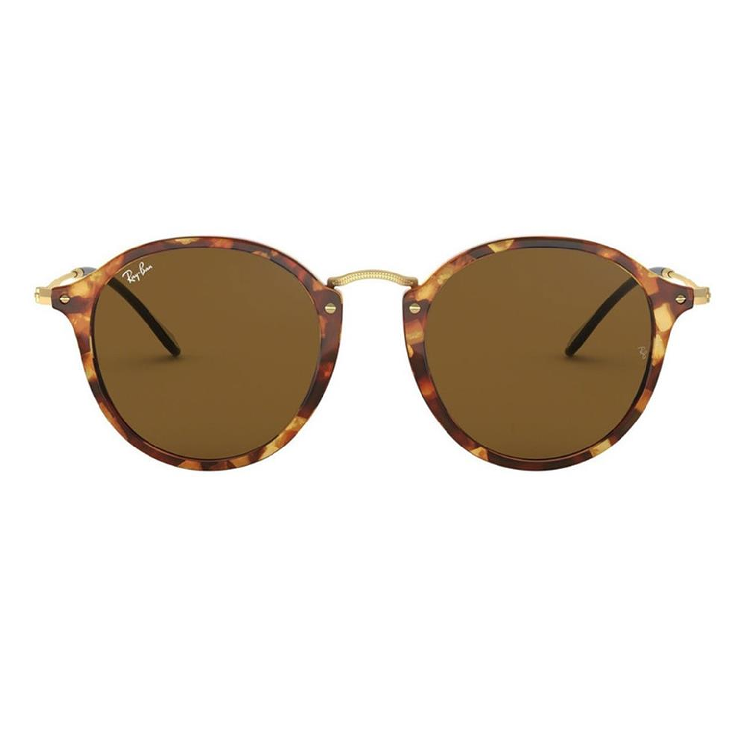 Lentes de Sol Ray Ban Round Icons RB2447 1160 Color Marron Talla 49mm 3