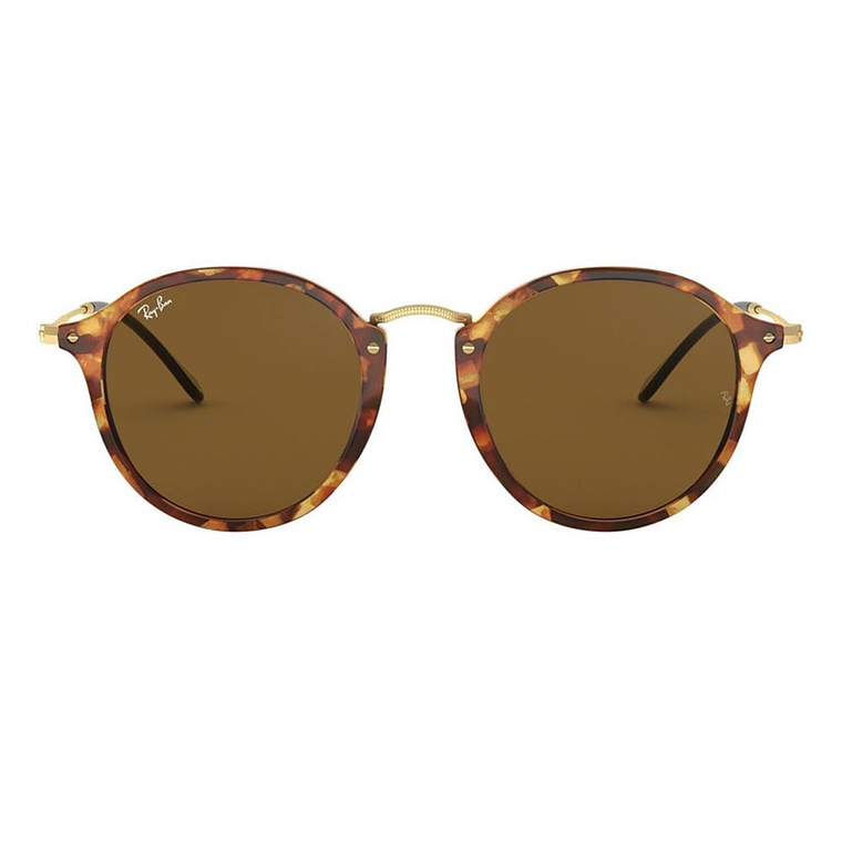 Lentes de Sol Ray Ban Round Icons RB2447 1160 Color Marron Talla 49mm 3