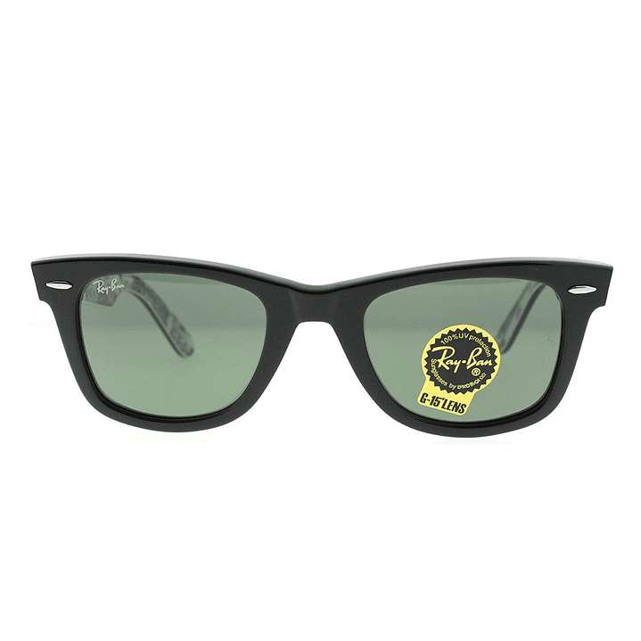 Lentes de Sol Ray Ban Wayfarer Rare Print RB2140 1114 Special Series Color Negro 3