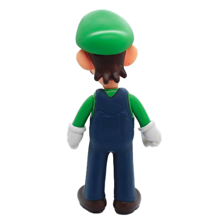 Muñeco Juguete Super Mario Bros - Luigi Clasico Verde 12cm 4