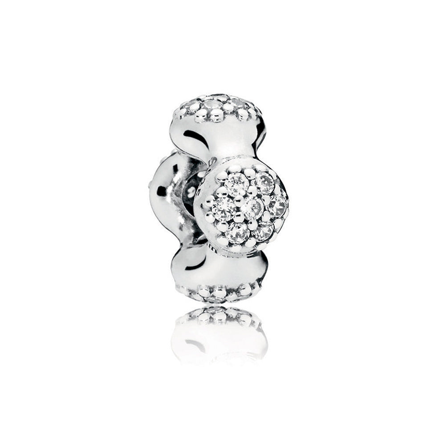 Clip Pandora Original para Mujer 797292CZ Silver Modern LovePods Spacer s925 1