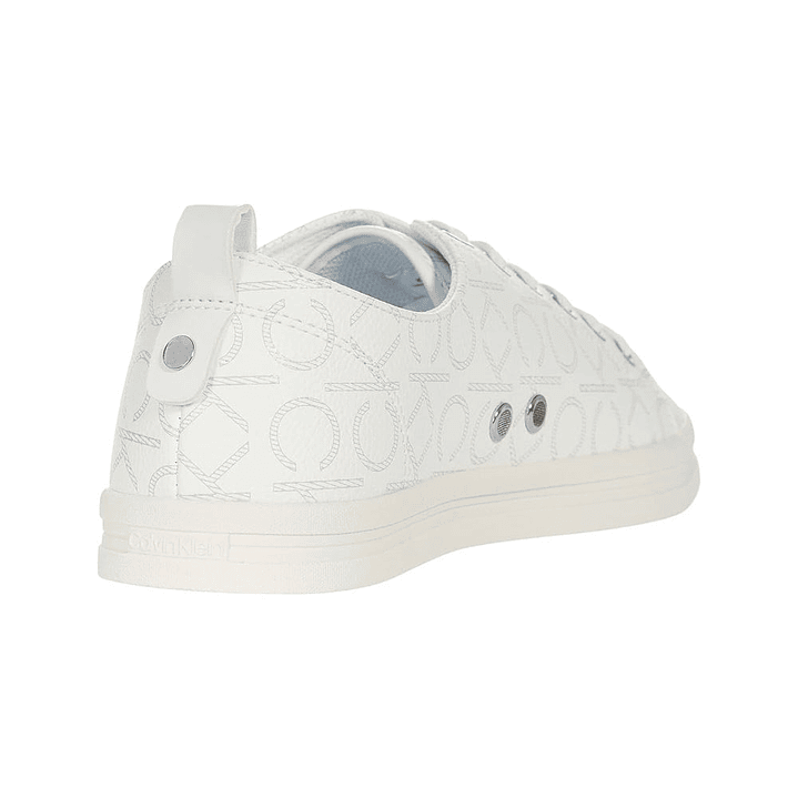 Zapatillas Calvin Klein Michaela Original Color Blanco Unisex 2