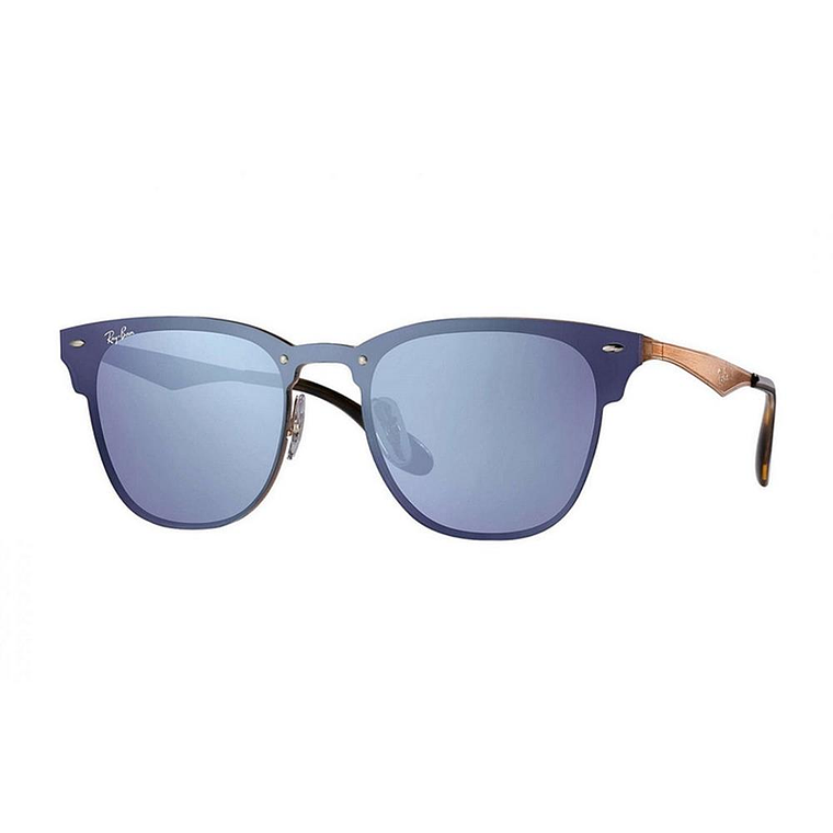 Lentes de Sol Ray Ban Blaze Clubmaster RB3576N 9039/1U Color Dorado Talla 47mm 1