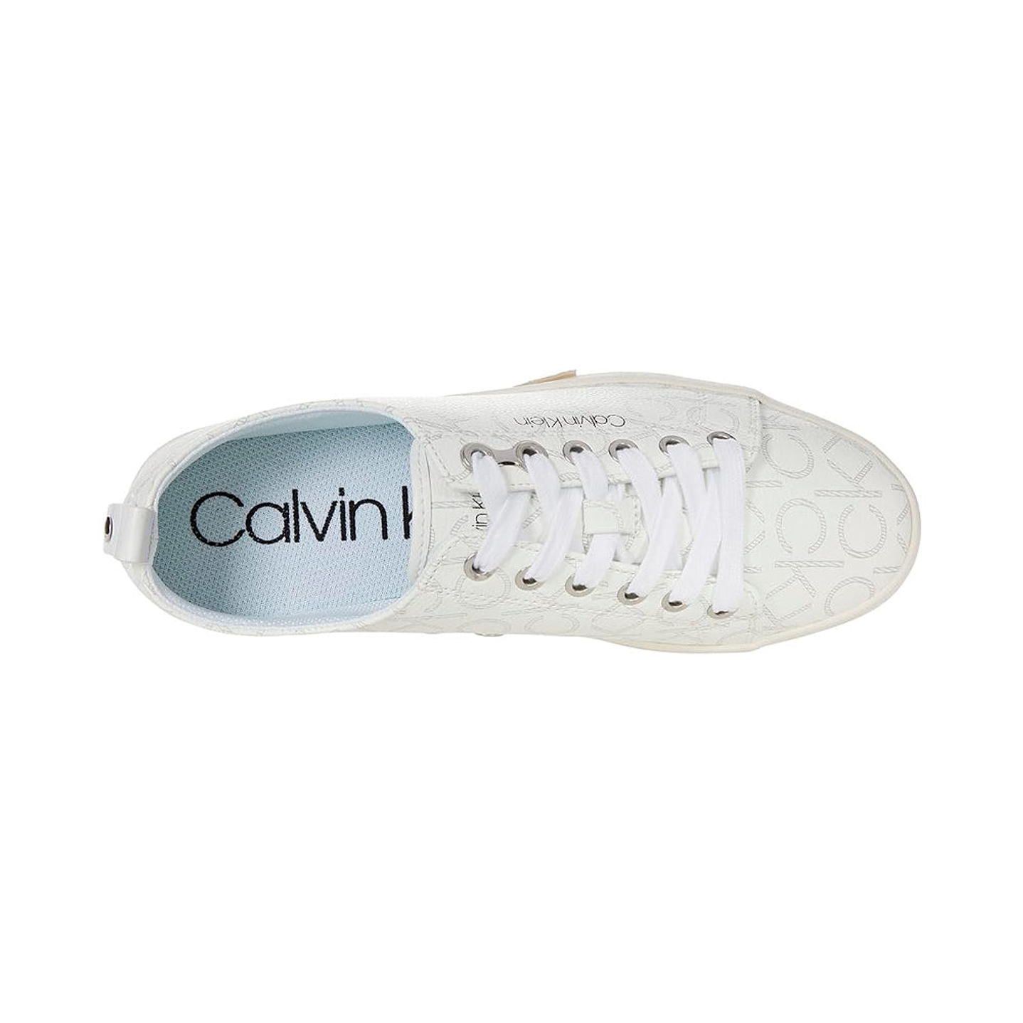 Zapatillas Calvin Klein Michaela Original Color Blanco Unisex 4