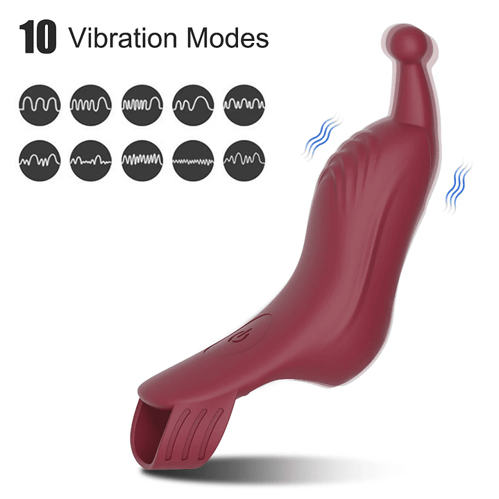 Vibrador dual de punto G y Clitoris con 10 frecuencias Tluda Z04 En Silicona Medica 2