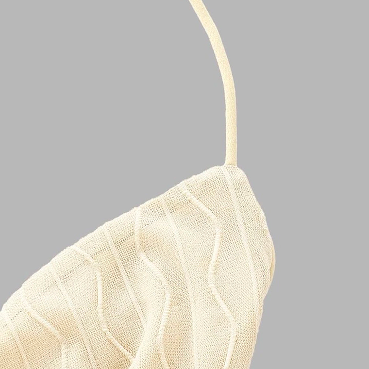 Top de Tirantes de Espalda Abierta Shein con Tira Cruzada Color Naranja Talla S 4