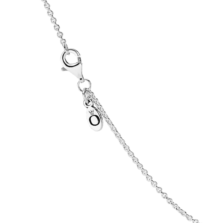 Collar de Cadena Pandora Estilo Clasico Ajustable Color Plateado 590412 en Plata 925 Talla 50cm 2