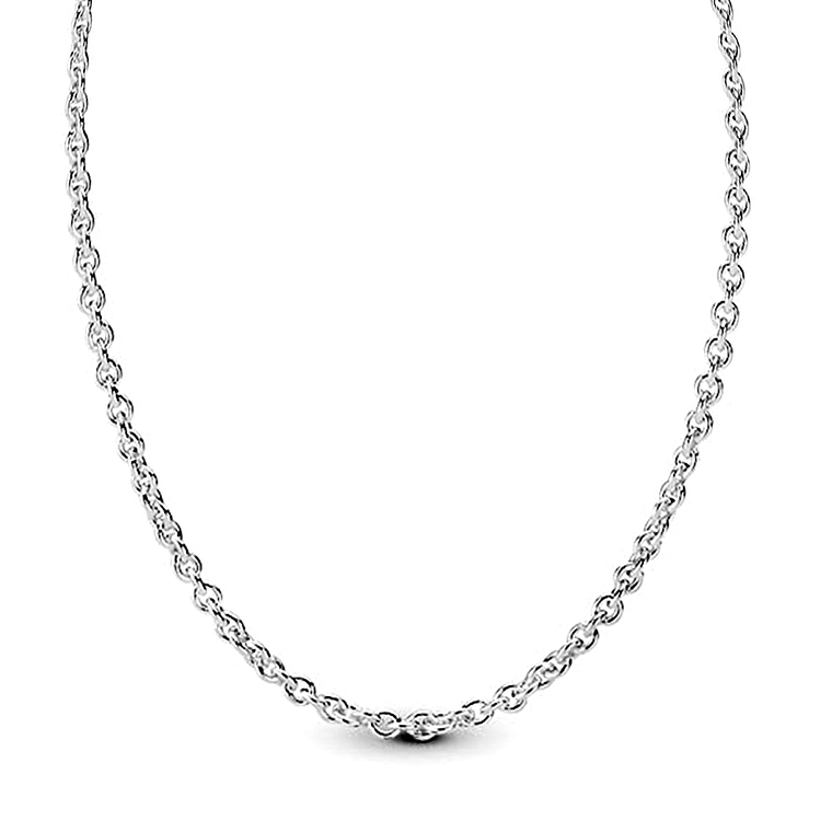 Collar de Cadena Pandora Estilo Clasico Ajustable Color Plateado 590412 en Plata 925 Talla 50cm 3