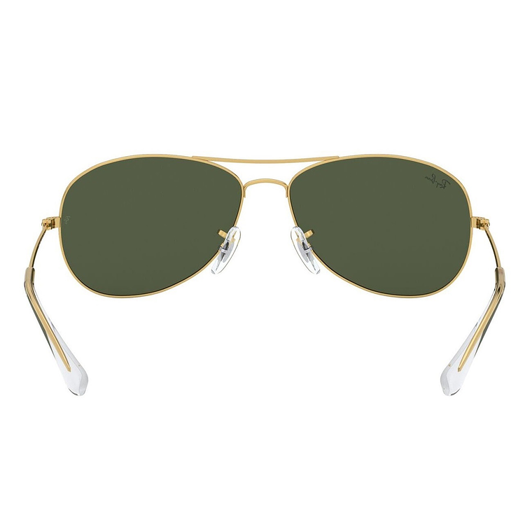 Lentes de Sol Ray Ban Cockpit RB3362 001 Color Dorado Talla 59mm 3