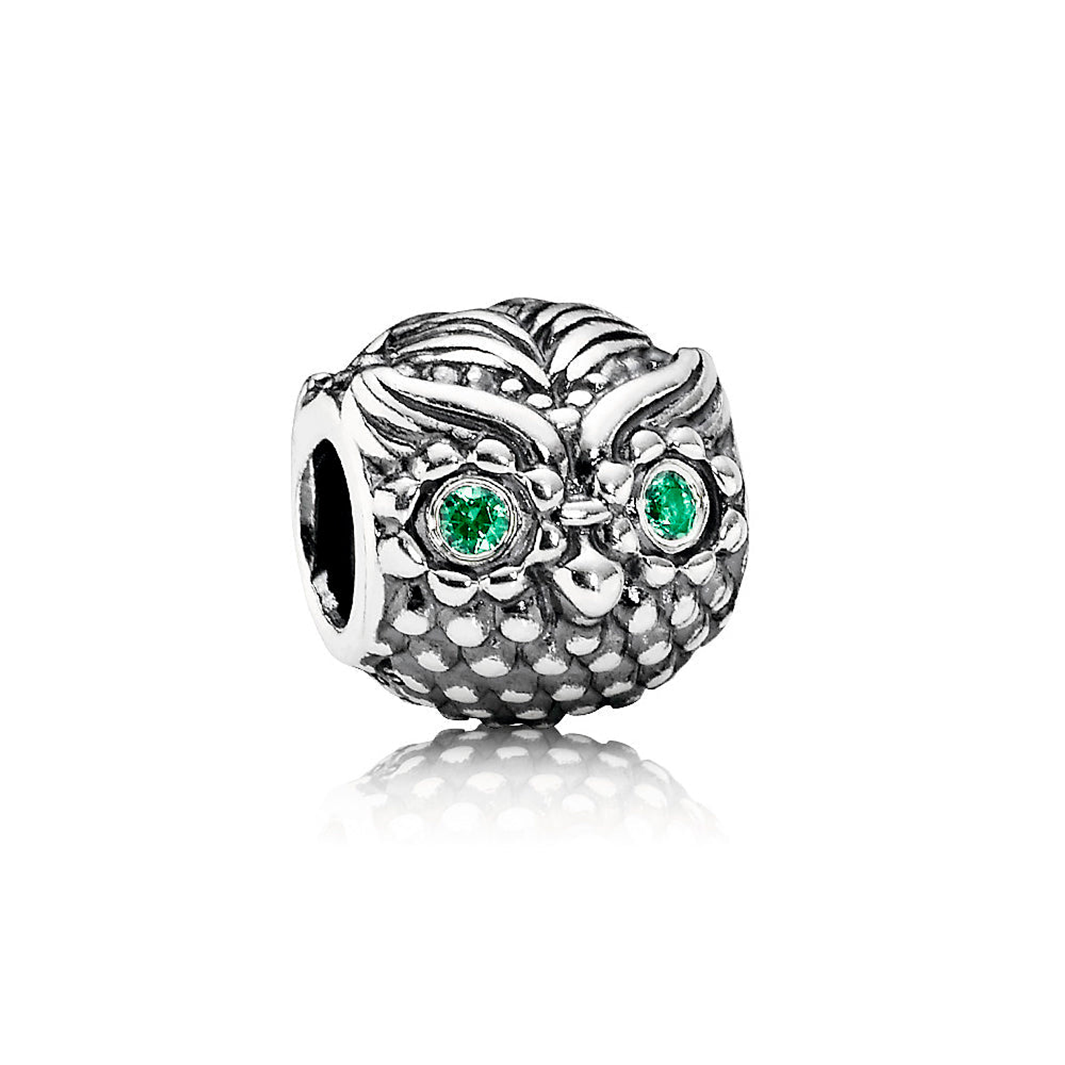 Charm Dije Pandora Original para Mujer 791211CZN Buho Sabio Plata s925 1