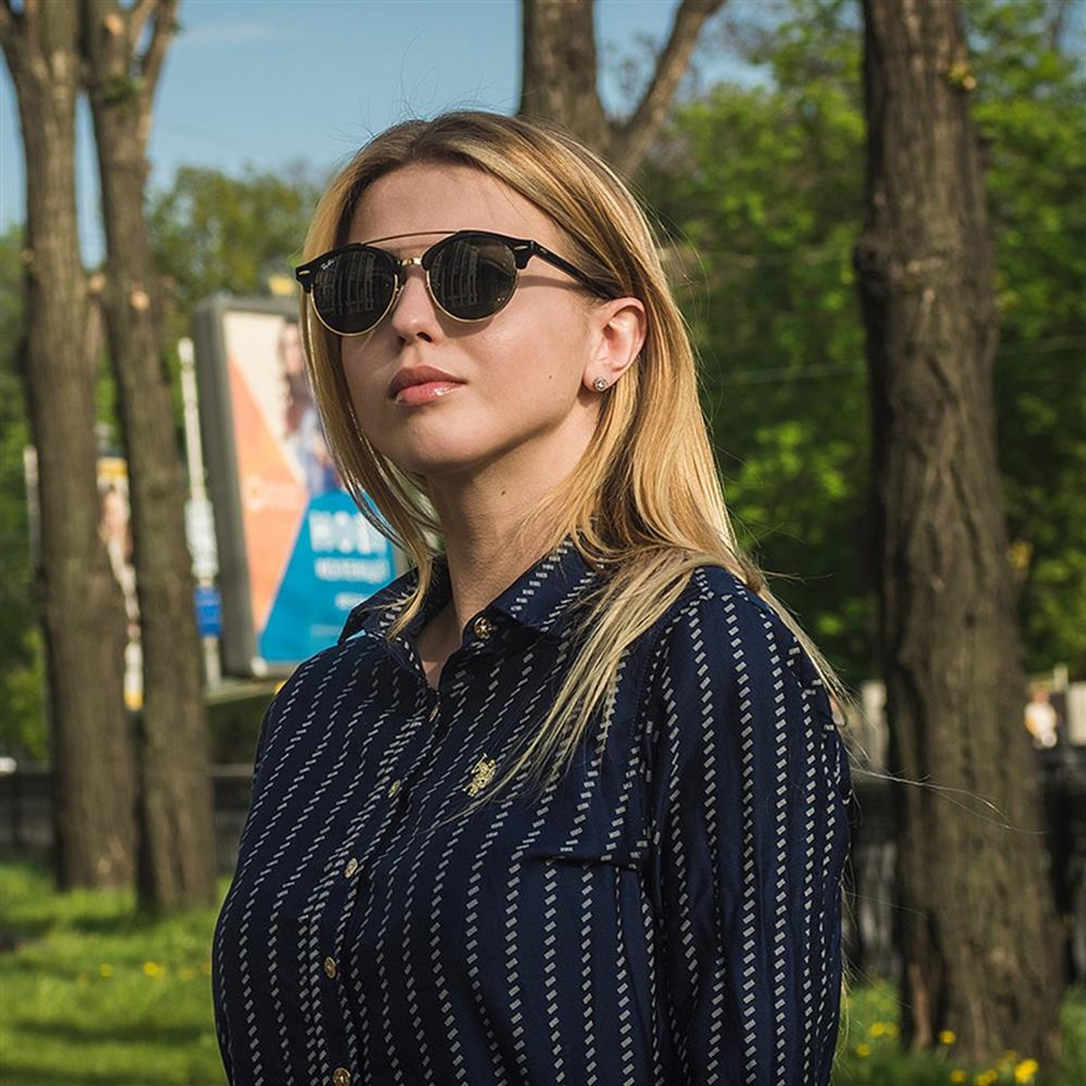 Lentes De Sol Ray Ban ClubRound RB4346 901 51mm 5