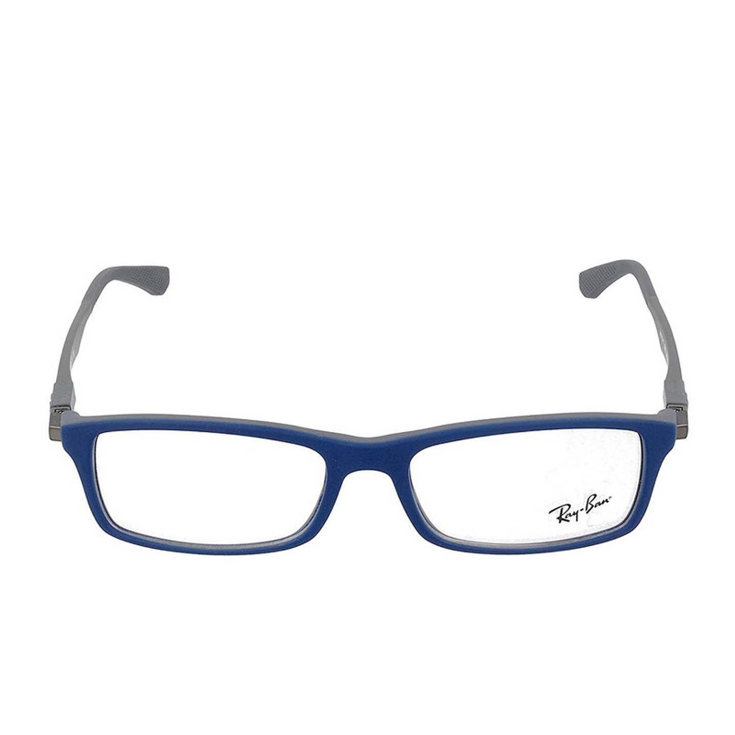 Montura de Lentes de Medida Oftalmica Ray Ban RX7017 5260 Color Azul Mate Talla 54mm 3