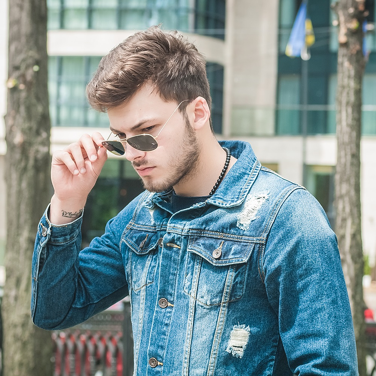 Lentes de Sol Ray Ban Cockpit RB3362 001 Color Dorado Talla 59mm 4