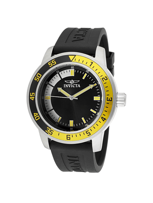 Reloj Analogo Invicta 12846 Specialty Original Color Negro Para Hombre