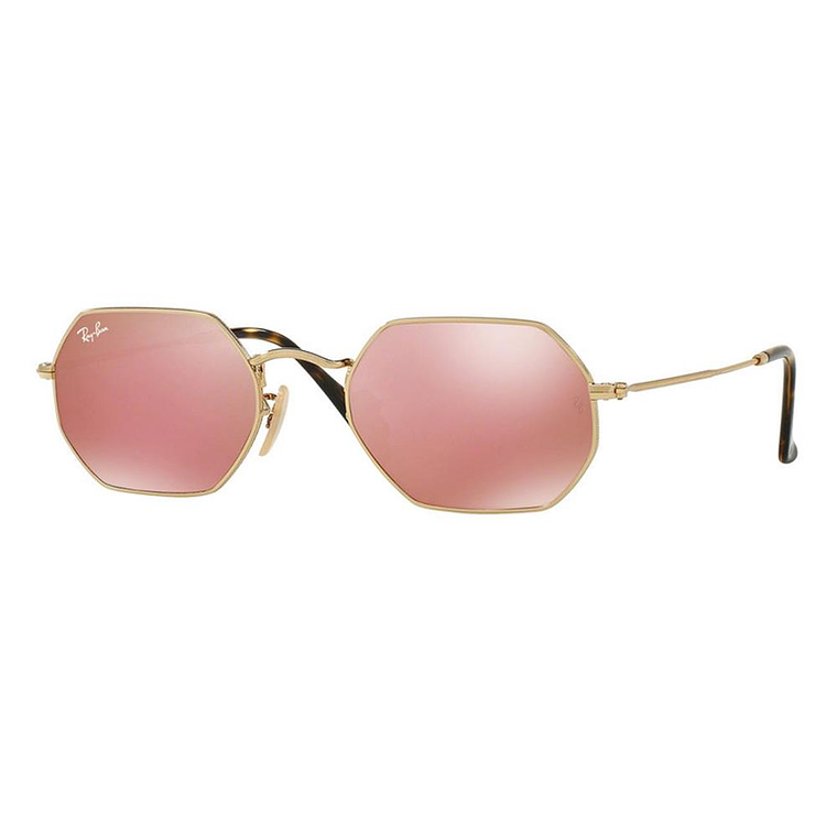 Lentes de Sol Ray Ban Espejado RB3556N 001/Z2 Color Rosado Talla 53mm 1
