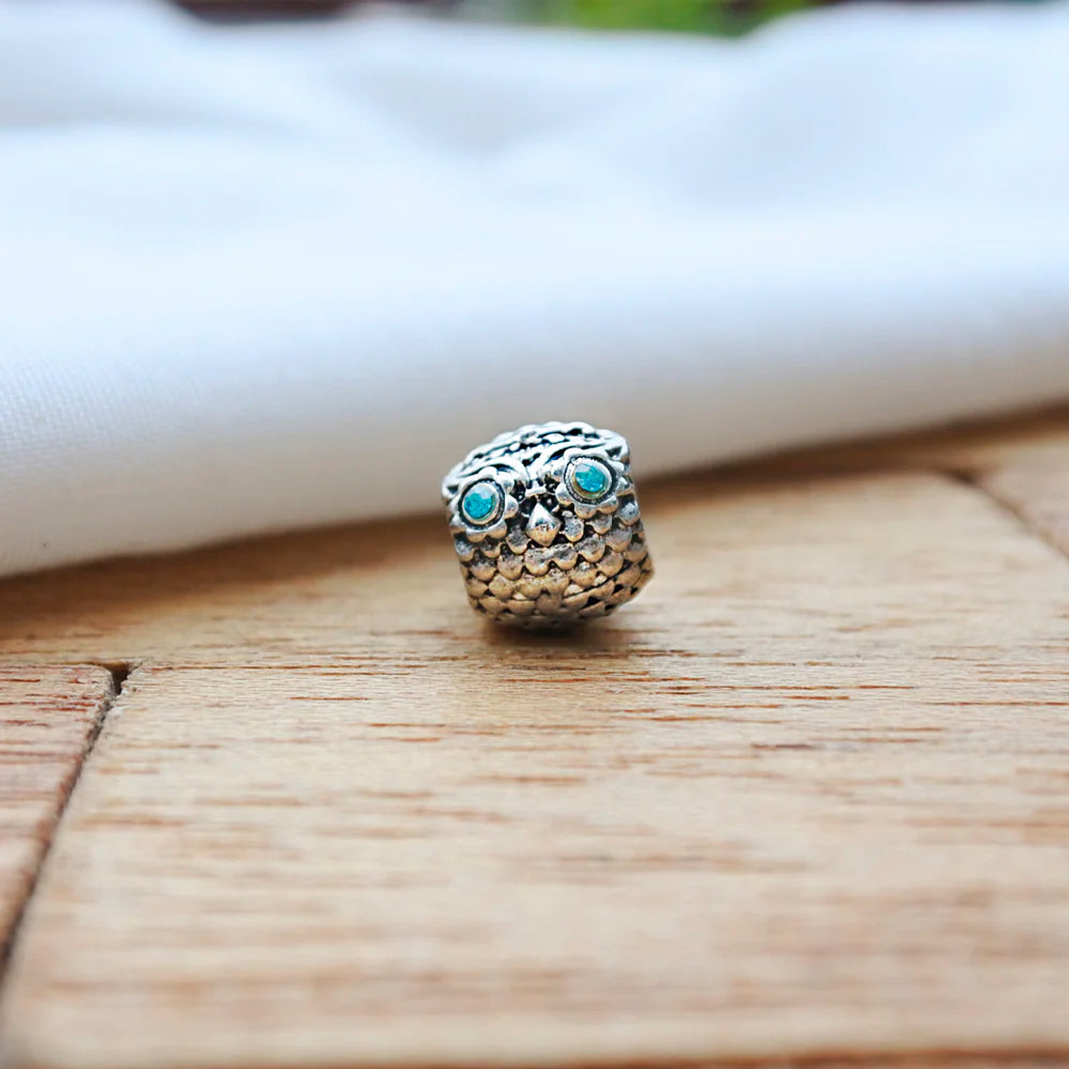 Charm Dije Pandora Original para Mujer 791211CZN Buho Sabio Plata s925 5