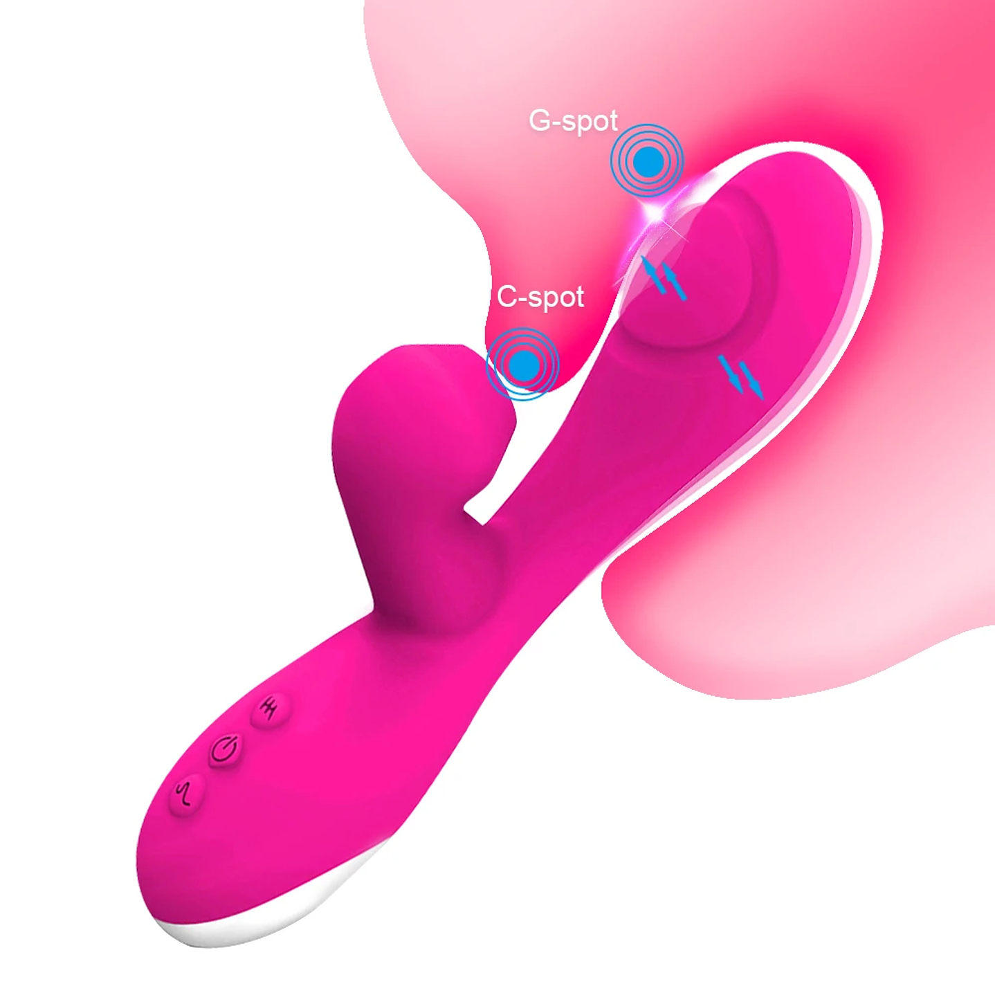 Vibrador Femenino 3 en 1 Pomfw XC25 En Silicona Medica 1