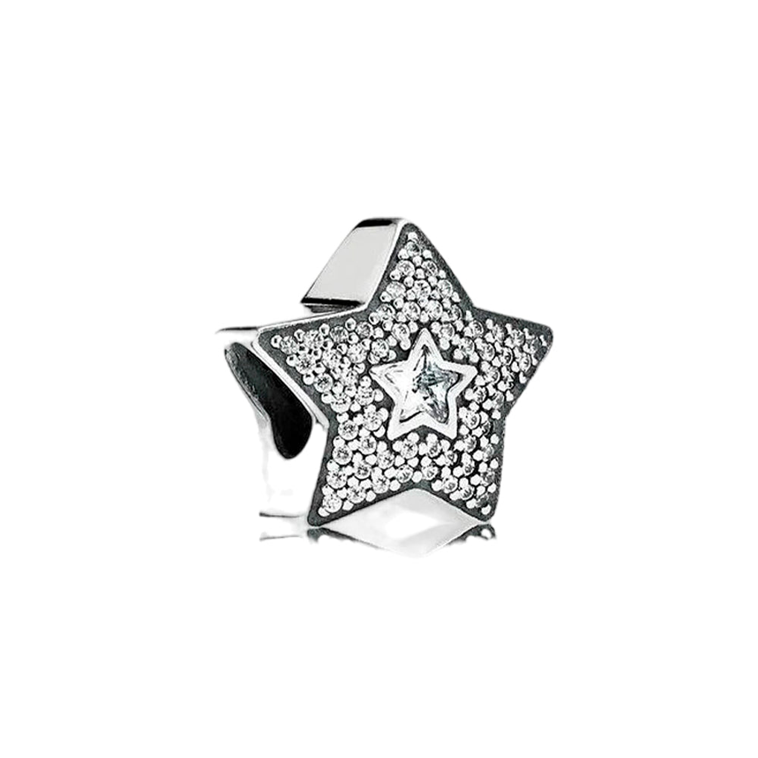 Charm Dije Pandora Original para Mujer 791384CZ Estrella de los Deseos Plata s925 1