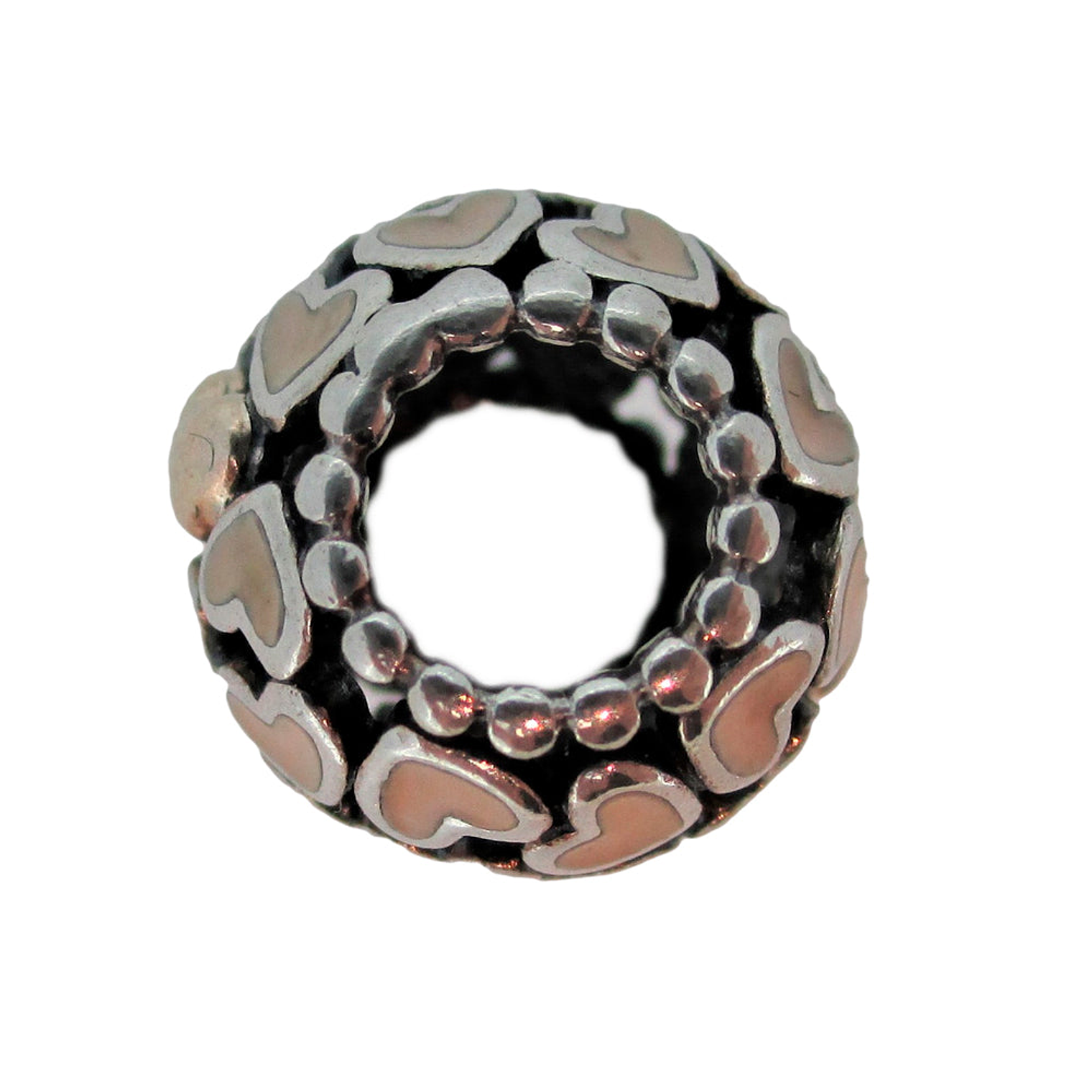 Charm Dije Pandora Original para Mujer 791283EN40 Abundancia de Amor con Esmalte Rosa 3