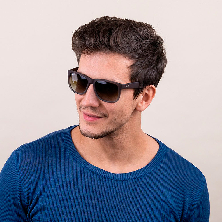 Lentes de Sol Ray Ban Degrade RB4165 854/7Z Color Marrón Talla 54mm 5