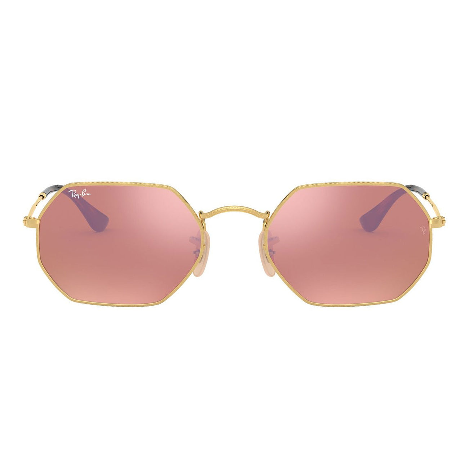 Lentes de Sol Ray Ban Espejado RB3556N 001/Z2 Color Rosado Talla 53mm 3
