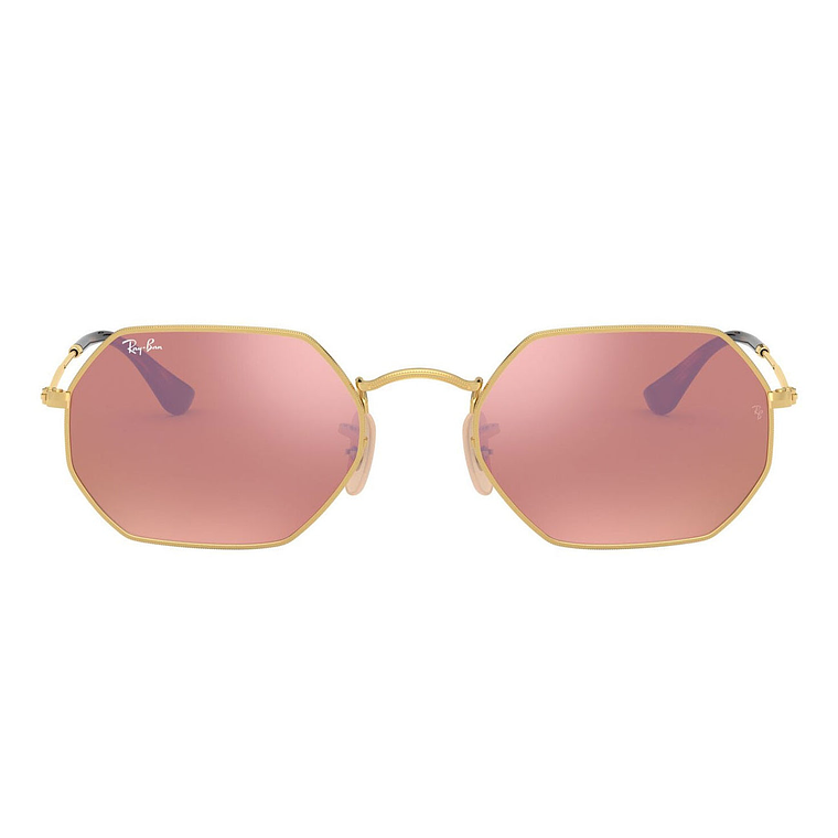 Lentes de Sol Ray Ban Espejado RB3556N 001/Z2 Color Rosado Talla 53mm 3