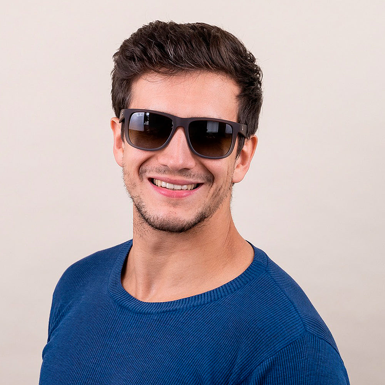 Lentes de Sol Ray Ban Degrade RB4165 854/7Z Color Marrón Talla 54mm 6