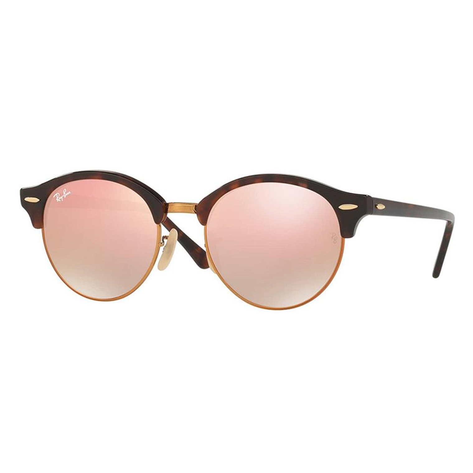 Lentes de Sol Ray Ban ClubRound RB4246 990/7Y Color Rosado Talla 51mm 1