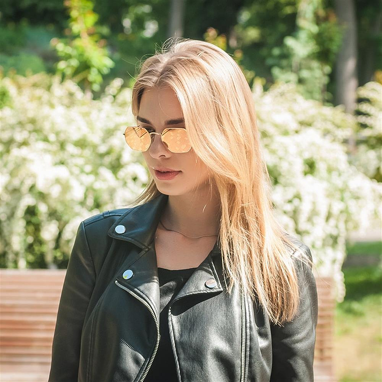 Lentes de Sol Ray Ban Espejado RB3556N 001/Z2 Color Rosado Talla 53mm 5